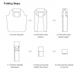 REVA rPET Foldable Shopping Bag