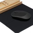 EcoDesk Pro Bamboo Holder with Mouse Pad